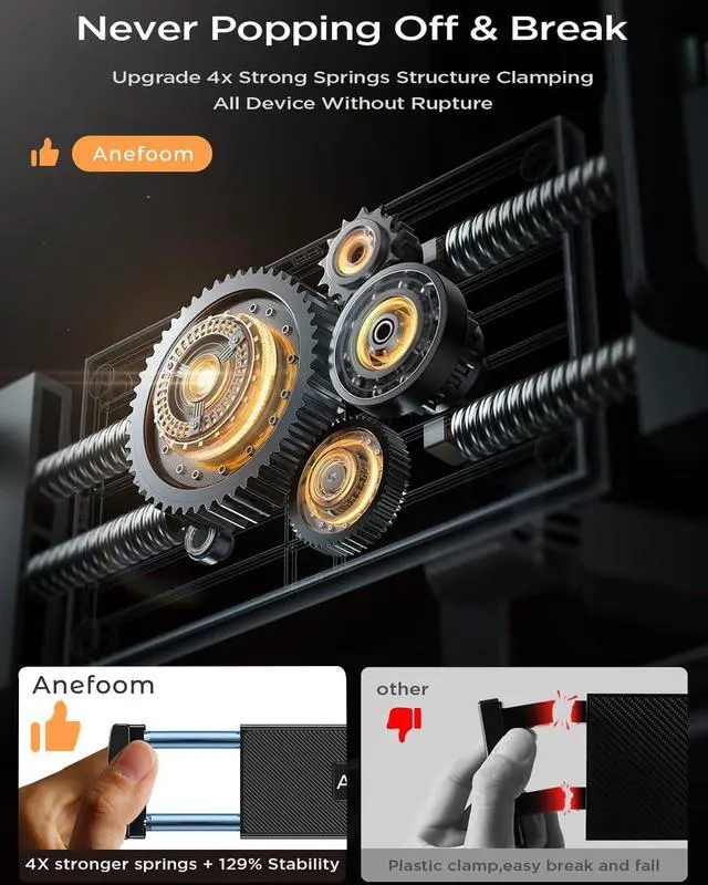 Alt view image 4 of 7 - iPad Wall Mount Holder, Heavy Duty Aluminium Extendable Tablet Wall Mount 360°Rotating Base Adjustable Foldable for Kitchen, Gym, Fits iPad Pro Air Mini, Galaxy Tab, 4.7-13" Phones & Tablets