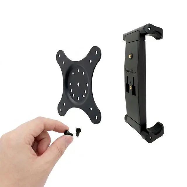 Alt view image 5 of 7 - Universal Holder POS Mount Adapter for Tablet, Smartphone & Portable LCD Monitor & Device up to 0.7" inch Thick, VESA 75x75 100x100 mounting (iPad | iPhone | Galaxy Tab | Pixel)
