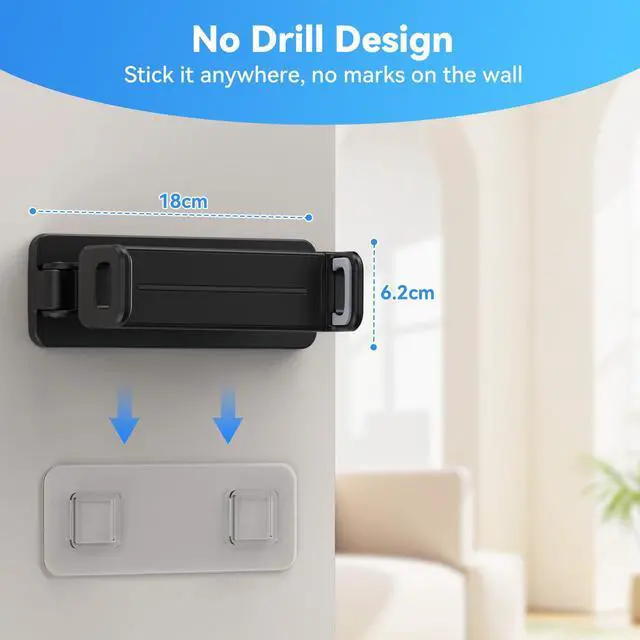 Alt view image 6 of 7 - Tablet Wall Mount Holder, 360° Rotation Adjustable and Foldable ipad Wall Mount, Tablet Wall Holder Damage-Free for 4.7-12.9 inch Pad, Smartphone, eReader, for Kitchen, Bedroom