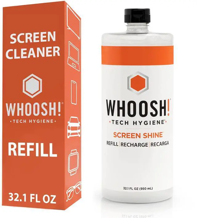 Main image of Electronic Screen Cleaner Refill, 32.1 fl oz | Screen Cleaning Liquid Bulk Bottle Designed for Pro Premium Screen Cleaner, Eco-Friendly, Safe, Screen Cleaner Spray for TVs, Computer Monitors