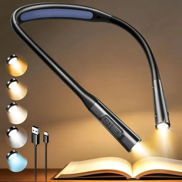 Main image of Neck Book Light, Rechargeable Neck Lights for Crafts Reading