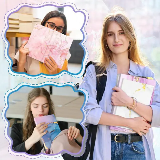 Alt view image 6 of 7 - 9 Pack Stretchable Book Covers,Reusable Jumbo Book Sleeves Protector for Hardcover Paperback Books Textbooks up to 9 x 11in,Fabric Books Jacket for Back to School