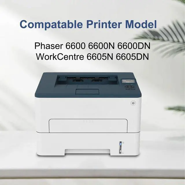 Alt view image 2 of 6 - 1 Pack Black Phaser 6600 / WorkCentre 6605 High Yield Toner Cartridge 106R02228 Replacement for Xerox 6600/6605 Imaging Toner for Phaser 6600 6600N 6600DN WorkCentre 6605N 6605DN Printer