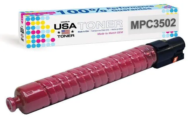 Main image of Compatible Replacement for Ricoh Savin MP C3002, MP C3502, MPC3002, MPC3502, 841737, 841649 (Magenta)