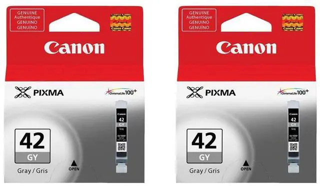 Main image of CLI-42 Gray Ink Cartridge, 2-Pack