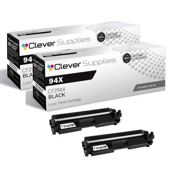 Main image of CS Replacement Toner Cartridge Compatible with HP 94X CF294X 94A CF294A Black Pro M118dw MFP M148dw MFP M148fdw Toner Cartridge 2 Pack