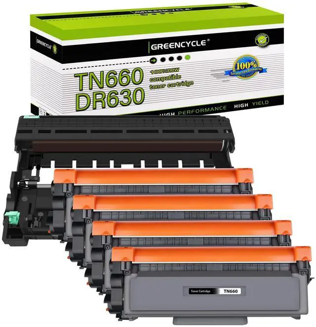 Main image of TN660 Toner Cartridge DR630 Drum Unit Set Compatible for Brother MFC-L2700DW HL-L2300D HL-L2320D HL-L2360DW MFC-L2740DW DCP-L2540DW Printer (4 Toner, 1 Drum)