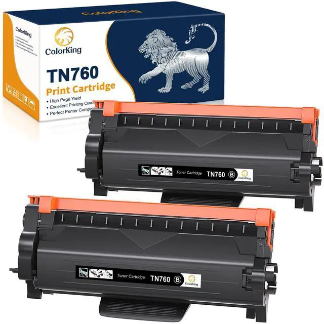 Main image of TN760 Toner for Brother Printer Compatible Replacement for Brother TN760 TN-760 TN 760 TN730 Toner for Brother Printer MFC-L2710DW DCP-L2550DW MFC-L2750DW HL-L2350DW HL-L2370DW(2 Black)