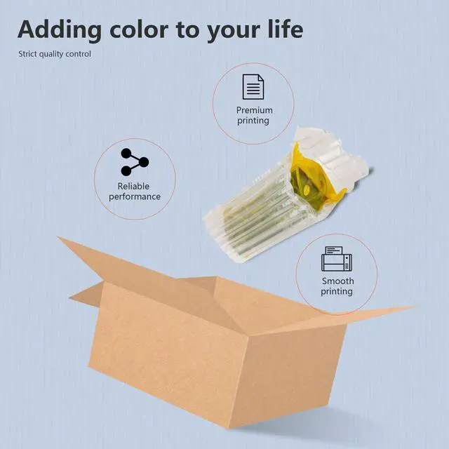 Alt view image 6 of 6 - 96XL 97XL Ink Cartridges Combo Pack (2-Pack, 1Black+1Tri-Color) for HP 96XL 97XL Ink Cartridges Work with DeskJet 5940 6840 6940 6988 9800 Photosmart 2610 2710 8050 8450 Printer