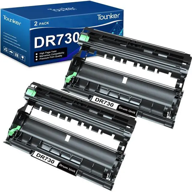 Main image of DR730 Drum Unit Compatible Replacement for Brother DR730 DR-730 DR 730 for HL-L2350DW HL-L2395DW HL-L2370DW HL-L2390DW MFC-L2710DW MFC-L2750DW DCP-L2550DW Printer (2 Drum, NOT Toner)