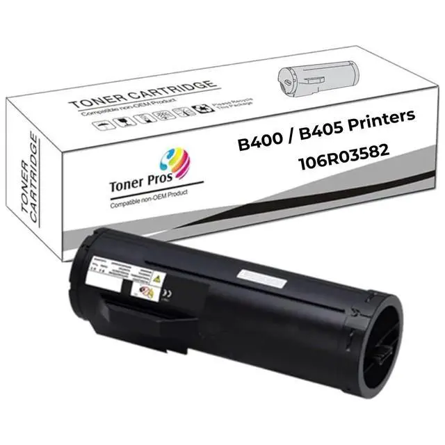 Main image of (TM) Remanufactured Xerox Versalink 106R03582 Toner Cartridge - Black High Capacity Toner Replacement for Xerox Versalink B400 / B405 Printers - Pages Yield 13,900, 1 Pack