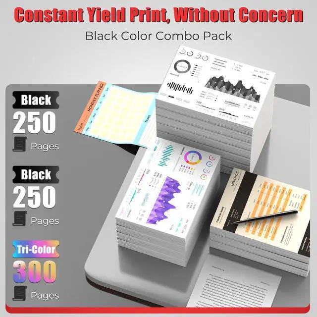 Alt view image 3 of 7 - PGI-35 CLI-36 Ink Cartridges PIXMA TR150 PIXMA iP110 PIXMA iP100 Compatible with Canon 35 36 Ink Cartridges Compatible for PIXMA TR150 iP110 iP100 TR 150 IP 110 IP 100 Printers (4-Black, 2-Color)