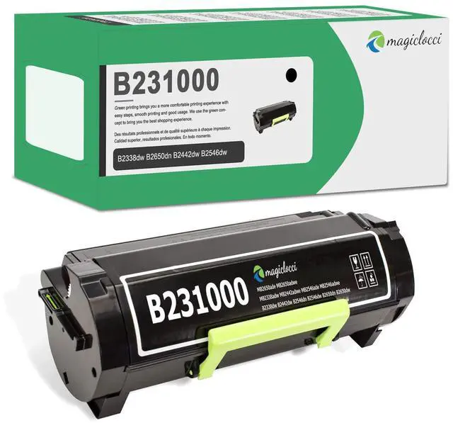 Main image of B231000 Black Toner Cartridge (1Pack, 3500 Pages) - Compatible Replacement for Lexmark B231000 Toner Cartridge Work for B2650dn B2338dw B2442dw B2546dw B2650dw MB2338adw Printer