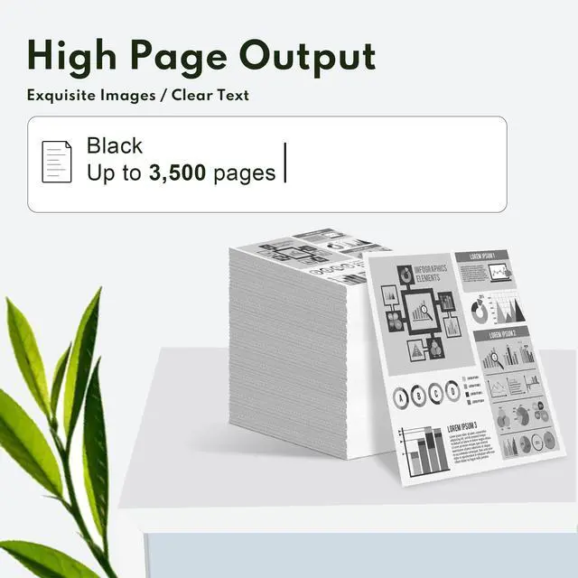 Alt view image 4 of 6 - B231000 Black Toner Cartridge (1Pack, 3500 Pages) - Compatible Replacement for Lexmark B231000 Toner Cartridge Work for B2650dn B2338dw B2442dw B2546dw B2650dw MB2338adw Printer