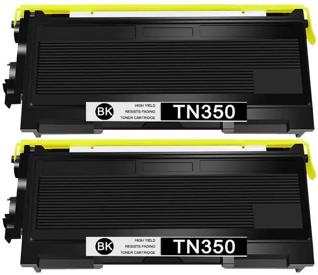 Main image of TN350 TN-350 Toner Cartridge Replacement for TN350 Toner to Use with DCP-7010 DCP-7020 HL-2030 HL-2040 Intellifax 2820 Intellifax 2920 Printer (Black, 2 Pack)