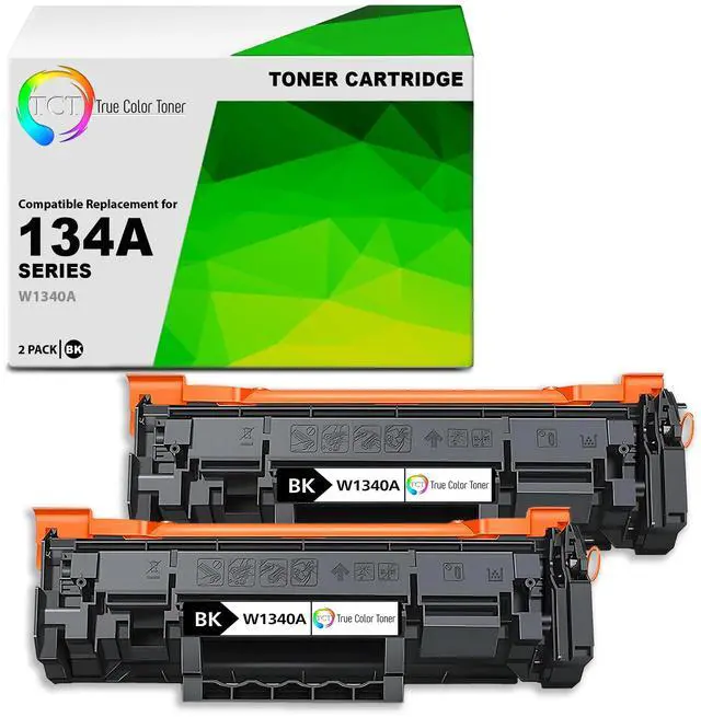 Main image of 134A Toner Cartridge 2 Pack - Compatible Replacement for HP 134A W1340A Works with HP LaserJet M209 M209dw MFP M234 Printers - Not Currently Compatible with -e Printers