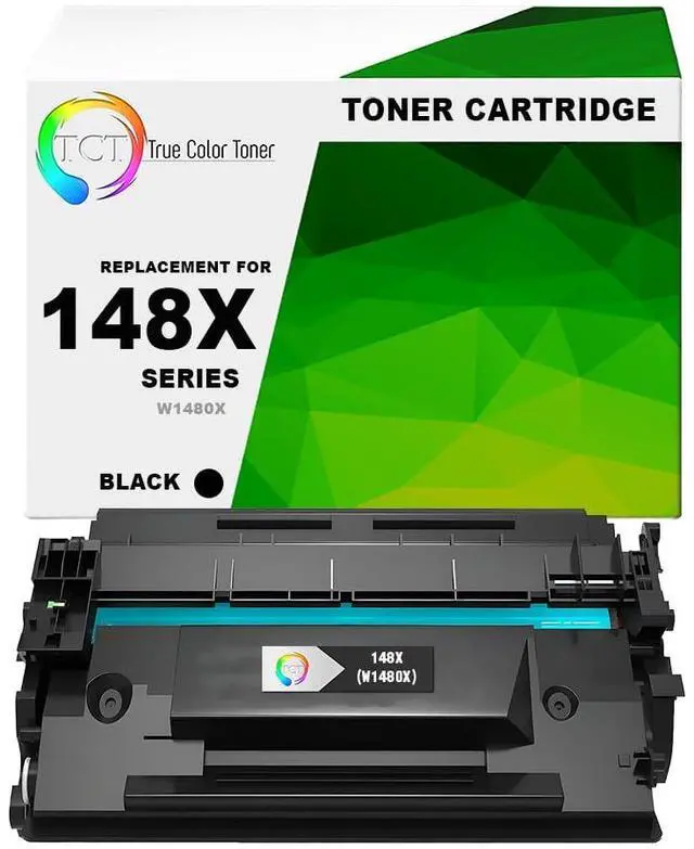 Main image of 148X Toner Cartridge - Compatible Replacement for HP 148X W1480X Black High Yield Works with HP LaserJet Pro 4001 4001dn Printers (9,500 Pages) - Not Compatible with E-Suffix Models