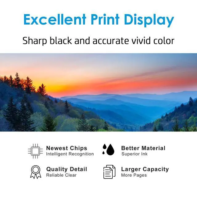 Alt view image 5 of 6 - Compatible for 67XL Ink Cartridge Replacement for HP Ink 67 XL Work for HP Envy 6000 6055 Envy Pro 6400 6455 6455e DeskJet 2755 2755e 4155 4155e Printer(2 Pack 67xl Ink Cartridge Combo Pack)
