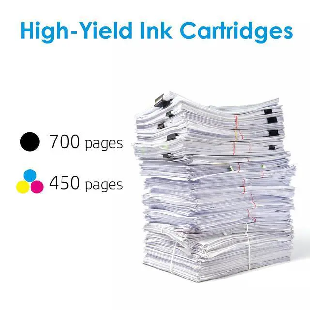 Alt view image 3 of 6 - Compatible for 67XL Ink Cartridge Replacement for HP Ink 67 XL Work for HP Envy 6000 6055 Envy Pro 6400 6455 6455e DeskJet 2755 2755e 4155 4155e Printer(2 Pack 67xl Ink Cartridge Combo Pack)