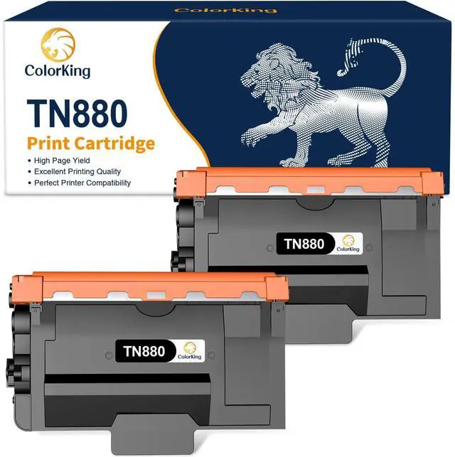 Main image of Compatible Toner Cartridge Replacement for Brother TN880 TN 880 TN-880 for HL-L6200DW MFC-L6700DW MFC-L6800DW HL-L6300DW HL-L6200DWT HL-L6300DW MFC-L6900DW High Yield Printer (Black, 2-Pack)