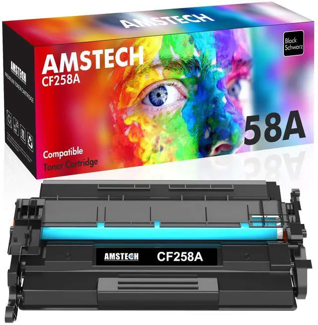 Main image of Compatible Toner Cartridge Replacement for HP 58A CF258A CF258X M428fdw Toner for HP Pro M404dn M404n M404dw M404 MFP M428 M428fdn M428dw M404 M428fdw Printer Ink (Black, 1-Pack)