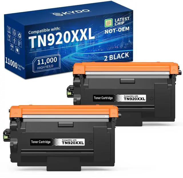 Main image of TN920XXL Super High Yield Black Comatible Toner Cartridge Replacement for TN920 TN920XL 920XXL 920XL 920 Work for HL-L6210DW HL-L6210DWT HL-L5210DW HL-L5210DWT MFC-L6810DW (Black,2 Pack)