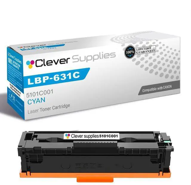 Main image of CS Replacement Compatible with Canon LBP 631C Toner Cartridge 5101C001 to use with LBP-632CDW LBP-633CDW MF651CW MF653CDW MF654CDW MF655CDW MF655CW MF656CDW MF657CDW (Cyan, 1-Pack)