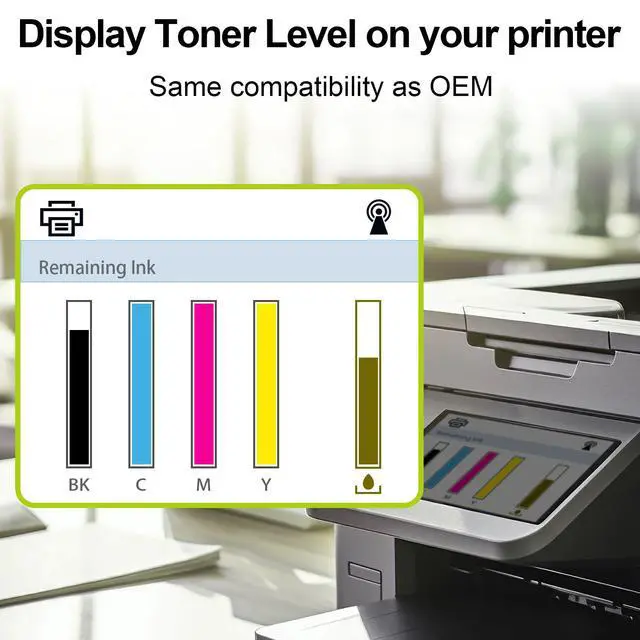 Alt view image 4 of 7 - High-Yield Compatible Toner Cartridge Replacement for HP 201A CF400A CF401A CF402A CF403A for Color MFP M277dw M252dw M277n M277c6 Printer (1 Black 1 Cyan 1 Yellow 1 Magenta)
