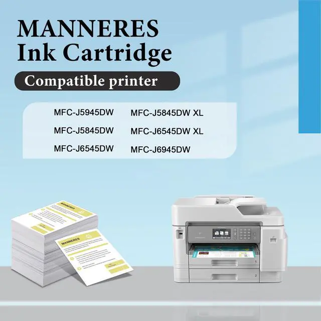 Alt view image 2 of 7 - LC3039 Ultra High-Yield Ink Cartridges (BK/C/M/Y,4 Pack) Replacement for Brother LC3039 LC3039XXL Ink Cartridge Work for MFC-J6945DW MFC-J6545DW MFC-J5845DW MFC-J5945DW Printer