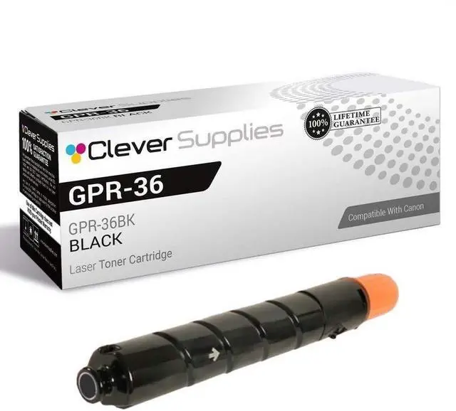 Main image of CS Compatible Toner Cartridge Replacement with Canon GPR36 3782B003AA Black imageRUNNER Advance C2020 C2030 C2225 C2230 C2020f C2030f C2220 C2220i Page Yield: 23000