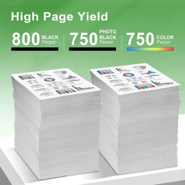 Alt view image 3 of 7 - 564XL Ink Cartridges Combo Pack Replacement for 564 564XL Ink Cartridges Work for Photosmart 6510 5520 5525 6520 7520 5510 7510 7525, Premium C309G C6350 C6340 C6324 C6300 C5393 C5390 C5383(5 Pack)
