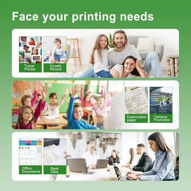 Alt view image 6 of 7 - 564XL Ink Cartridges Combo Pack Replacement for 564 564XL Ink Cartridges Work for Photosmart 6510 5520 5525 6520 7520 5510 7510 7525, Premium C309G C6350 C6340 C6324 C6300 C5393 C5390 C5383(5 Pack)