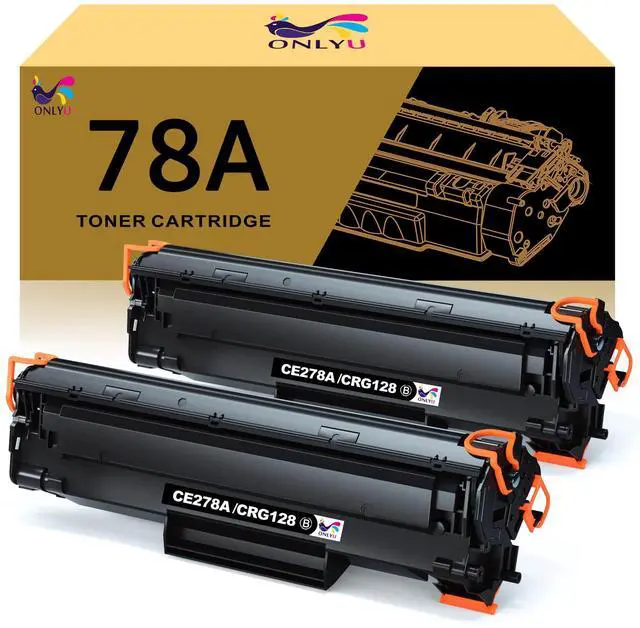 Main image of 78A Toner Cartridge - Black, 2-Pack - Compatible with HP LaserJet 1536dnf, P1606dn, M1536dnf Printers