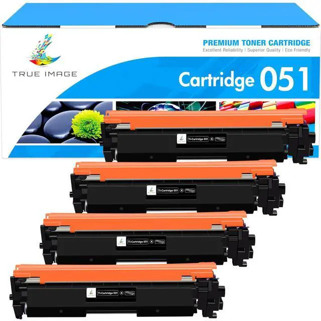 Main image of 051 Black Toner Cartridge Compatible for Canon Toner Cartridge 051 051H CRG051 CRG051H ImageCLASS MF260 MF264dw MF269dw MF267dw MF266dn MF263dn MF264 MF267 MF269 LBP160 LBP162dw LBP161dn Printer 4-PK