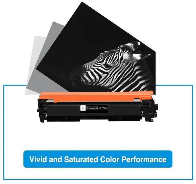 Alt view image 6 of 7 - 051 Black Toner Cartridge Compatible for Canon Toner Cartridge 051 051H CRG051 CRG051H ImageCLASS MF260 MF264dw MF269dw MF267dw MF266dn MF263dn MF264 MF267 MF269 LBP160 LBP162dw LBP161dn Printer 4-PK