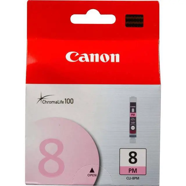 Alt view image 2 of 2 - 2 Pack CLI-8PM Photo Magenta Ink Cartridge for Select PIXMA iP, MP, Pro Series Printers
