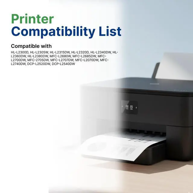 Alt view image 4 of 7 - 4pk New Compatible TN660, TN630 Extra Hi-Yield Jumbo (Double Page Yield) Black Toner Cartridge, 5,200 Pages, Hi-Yield, for DCP-L2520DW, DCP-L2540DW, HL-L2300D, HL-L2305W, HL-L2320D