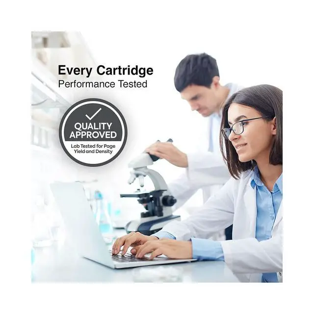 Alt view image 3 of 7 - Remanufactured 62XL/62 Ink Cartridges Black/Tri-Color High Yield/Standard Replacement for HP 62XL/62 (2-Pack)