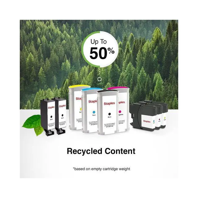 Alt view image 7 of 7 - Remanufactured 62XL/62 Ink Cartridges Black/Tri-Color High Yield/Standard Replacement for HP 62XL/62 (2-Pack)