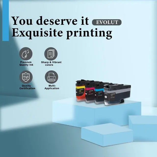 Alt view image 4 of 7 - LC3035 XXL Ink Cartridges(4-Pack, 1 Black, 1 Cyan, 1 Magenta, 1 Yellow) - Eout Compatible LC3035XXL Ink Cartridges Replacement for Brother LC3035 Ink MFC-J805DW MFC-J995DW Printer