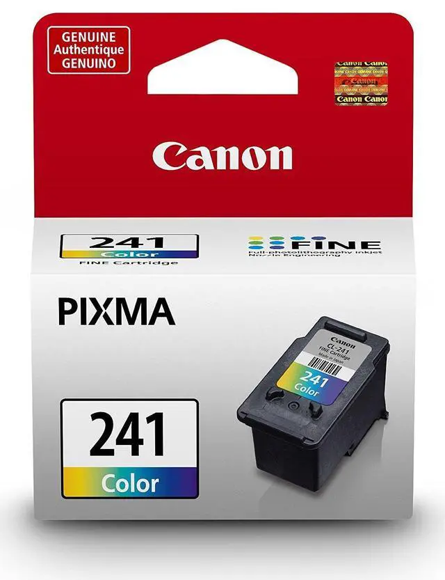 Alt view image 3 of 3 - Genuine PG-240XXL Extra High Capacity Black Ink Cartridge (5204B001) CL-241 Color Ink Cartridge (5209B001)