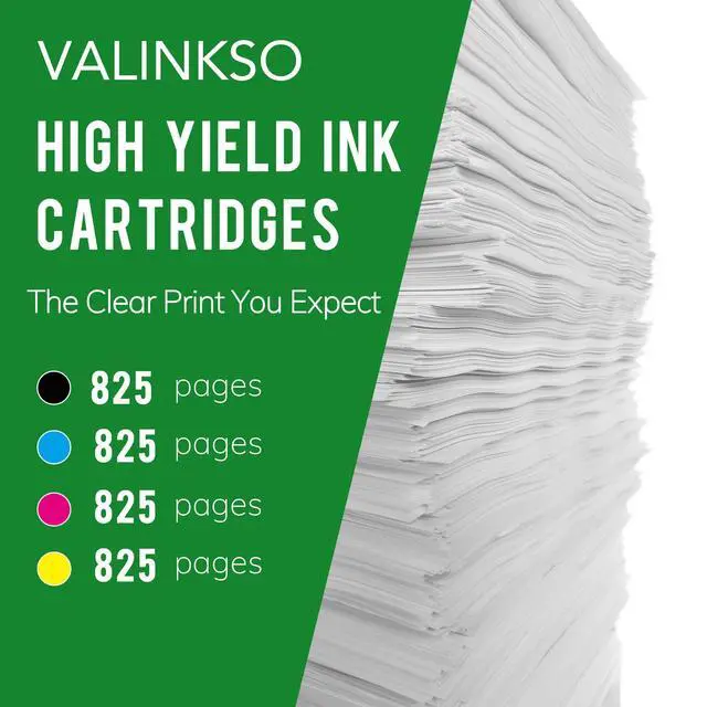 Alt view image 3 of 7 - Compatible for 902XL Ink Cartridges Combo Pack Replacement for HP 902 Ink Cartridges Work with HP OfficeJet Pro 6978 6970 6968 6958 6960 6962 Printers (Black, Cyan, Magenta, Yellow, 4 Pack)