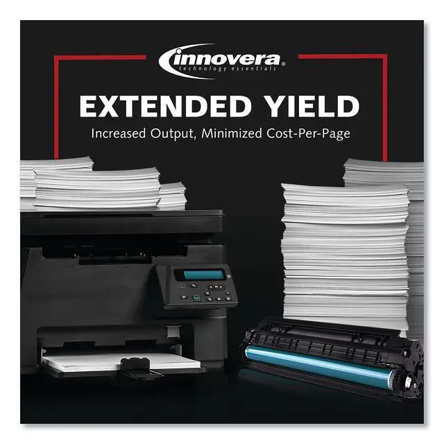 Alt view image 5 of 5 - Remanufactured CF280X (80X) High-Yield Toner, 6900 Page-Yield, Black