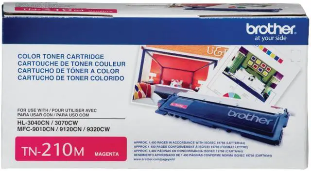 Main image of TN-210 DCP-9010 HL-3040 3045 3070 8070 8370 MFC-9010 9120 9125 9320 9325 Toner -Cartridge (Magenta) in Retail Packaging