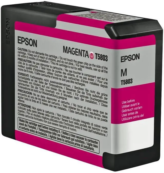 Main image of T580300 UltraChrome K3 Magenta Ink Cartridge 80ml (T580300) Ink