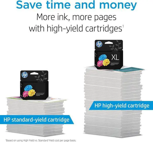 Alt view image 4 of 7 - 67XL Blk/67 CMY Original Cartridge Ink Bundle| DeskJet 2700/4100 Series