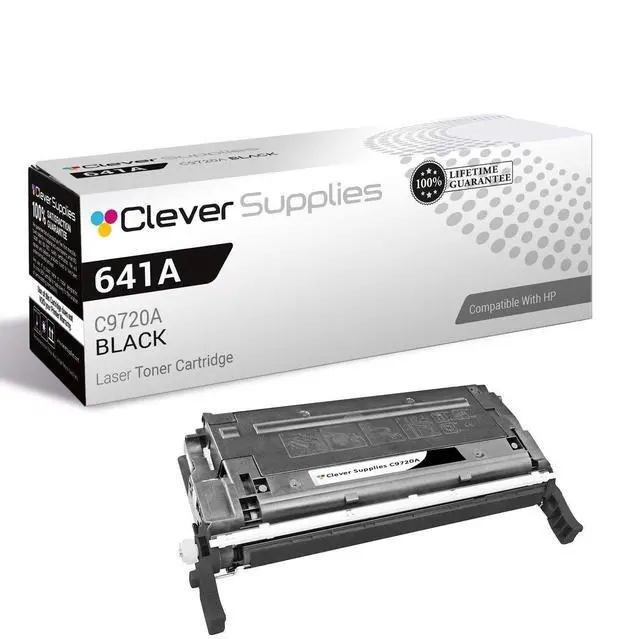 Main image of CS Replacement Toner Cartridge Compatible with HP 4650 C9720A Black 641A Color 4600 4600N 4600DN 4600DTN 4600HDN 4610 4610N 4650 4650N 4650DN 4650DTN 4650HDN