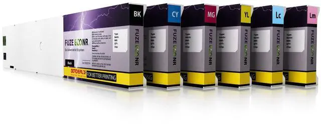 Main image of Bordeaux Fuze ECO NR Ink for Roland Printers - 440ml Cartridge (Yellow)