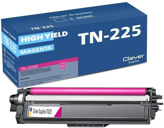 Main image of CS Replacement Compatible with Brother TN225 Toner Cartridge TN-225 TN225M TN221 TN-221 to use with DCP-9020CDN HL-3140CW HL-3150CDN HL-3170CDW HL-3180CDW MFC-9130CW MFC-9330CDW (Magenta, 1-Pack)