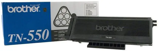 Main image of TN-550 5240 5250 5280 8060 8065 8670 Toner -Cartridge (Black) in Retail Packaging
